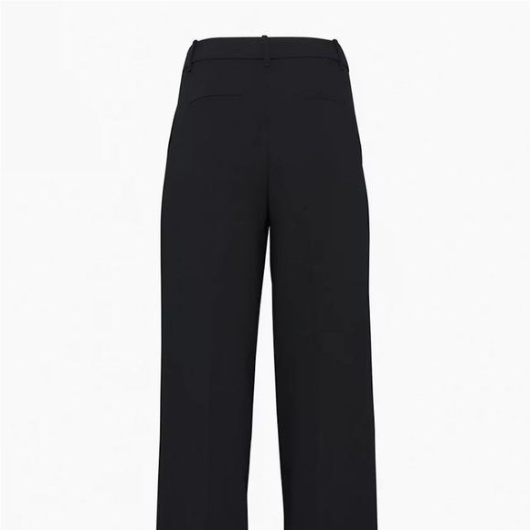 Aritzia Wilfred Effortless Pant Black Size 00 Regular Length - Picture 7 of 10